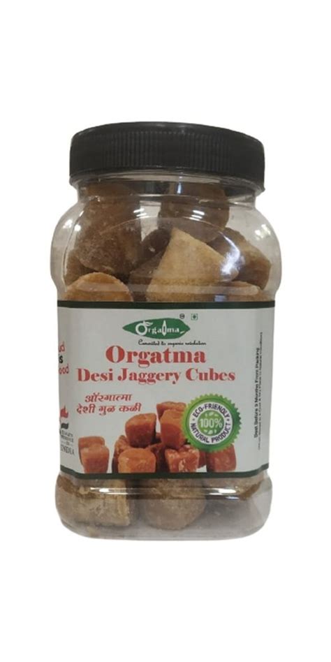 Orgatma Cubes Desi Jaggery Cube Organic At Rs Jar In Satara Id