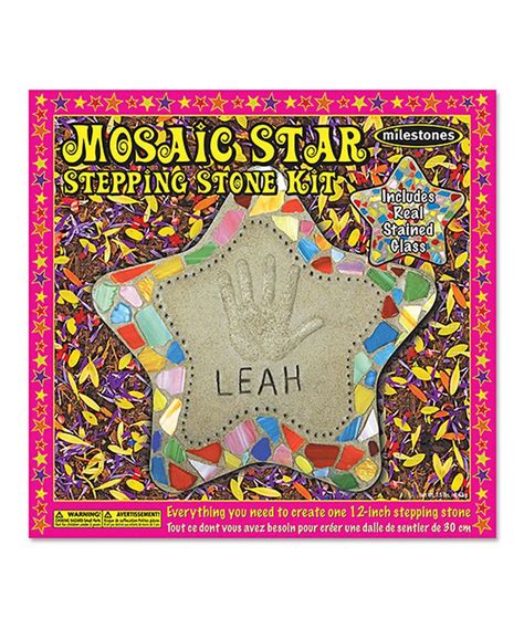 Midwest Products Mosaic Star Stepping Stone Diy Kit Stepping Stones