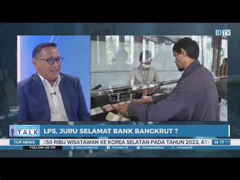 LPS Juru Selamat Bank Bangkrut Investor Daily TV YouTube