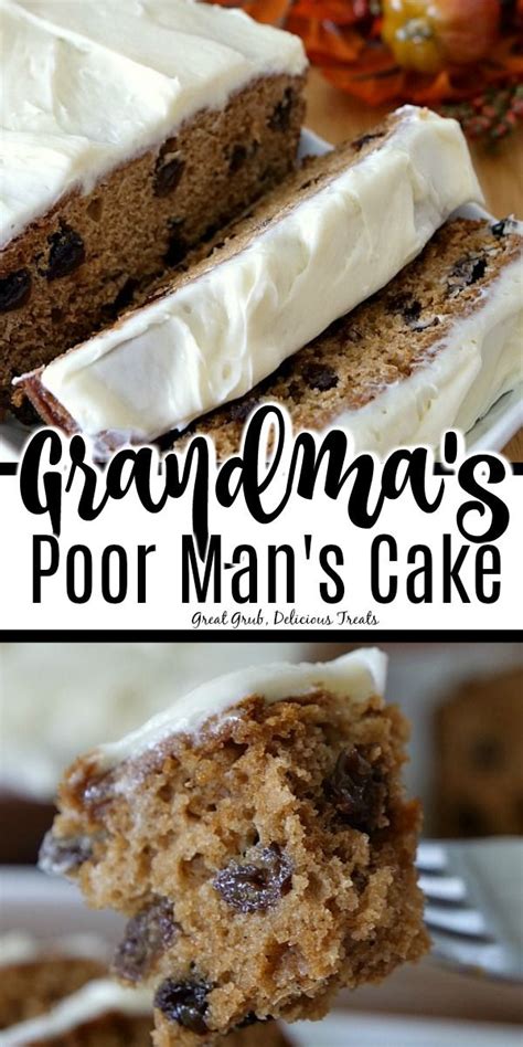 Grandma S Poor Man S Cake Recipe