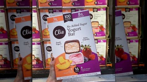 Clio Less Sugar Yogurt Bars Nutrition Facts USA Stockists