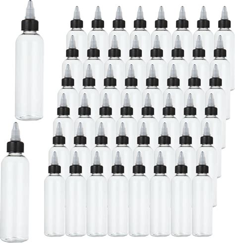 Amazon Lishine Pack Oz Plastic Squeeze Bottles With Twist Top