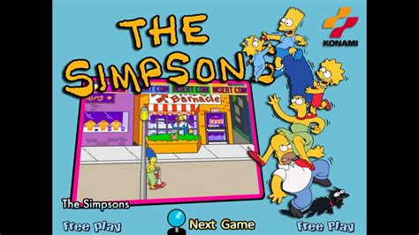 The Simpsons Arcade Homer YouTube