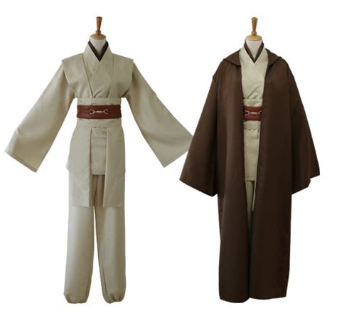 Obi Wan Anakin Star Wars Jedi Cosplay Costume For Adults Halloween