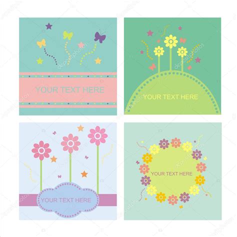 Cute Floral Frames — Stock Vector © Isabelle 5111865