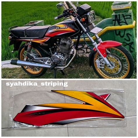 Jual Sticker Striping Lis Body Motor Honda Gl Max Neo Tech