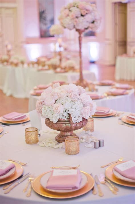 Botanica International Decor And Design Studio Pink And Gold Wedding