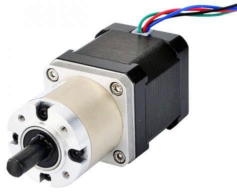 Nema 17 Stepper Motor Bipolar L 48mm W Gear Ratio 14 1 Planetary