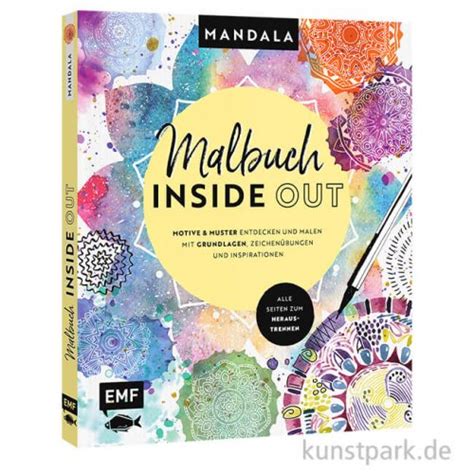 Malbuch Inside Out Watercolor Mandala Edition Fischer