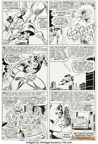 John Romita Sr Tales Of Suspense 76 Captain America Story Page 10