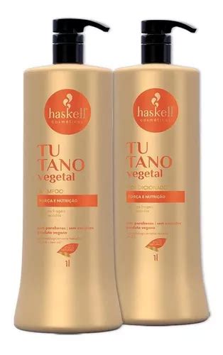 Kit Haskell Tutano Shampoo E Condicionador 1 Litro Parcelamento Sem Juros