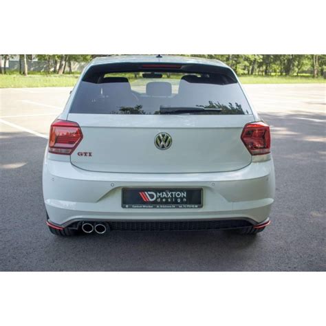 Rajouts pare choc arrière VW Polo Gti Mk6 Kits carrosserie Volkswagen