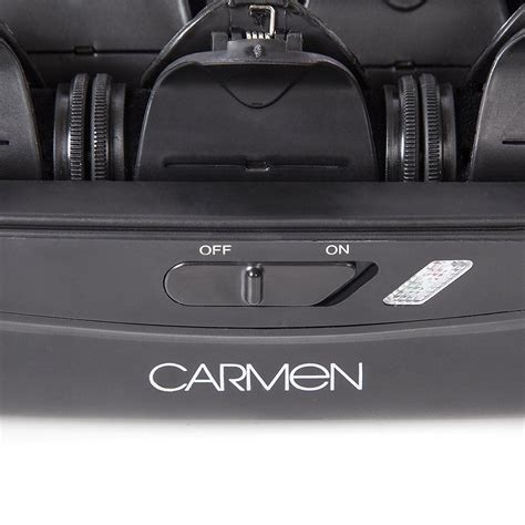 Carmen C81036 Ceramic Electric Heated Hair Rollers 10 Piece Set With