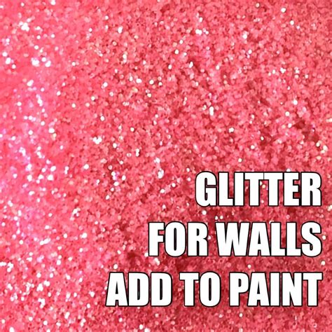 Pink Glitter Wall Paint