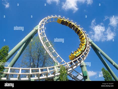 Gardaland Italy Roller Coaster Hi Res Stock Photography And Images Alamy