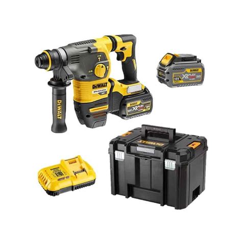 DEWALT Perforateur Burineur SDS Plus 54V XR Flexvolt 2x2 Ah DCH323T2