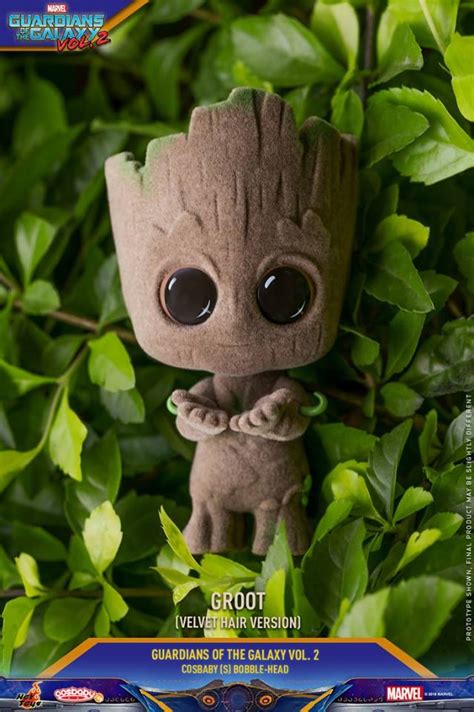 Novas versões variadas do Groot Cosbaby pela Hot Toys Universo Marvel 616