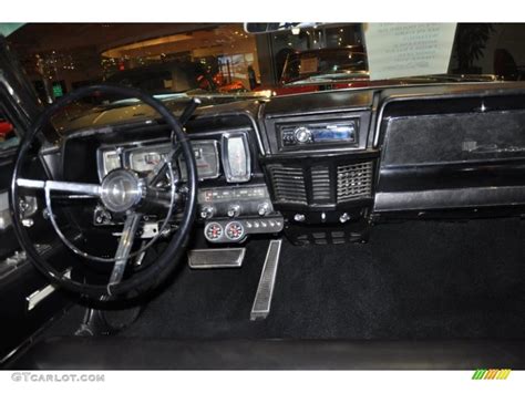 1962 Lincoln Continental Sedan Black Dashboard Photo 42725557