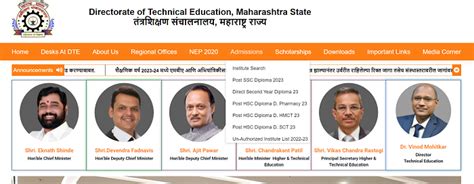 Dte Maharashtra Polytechnic Cap Round 2 Allotment 2023