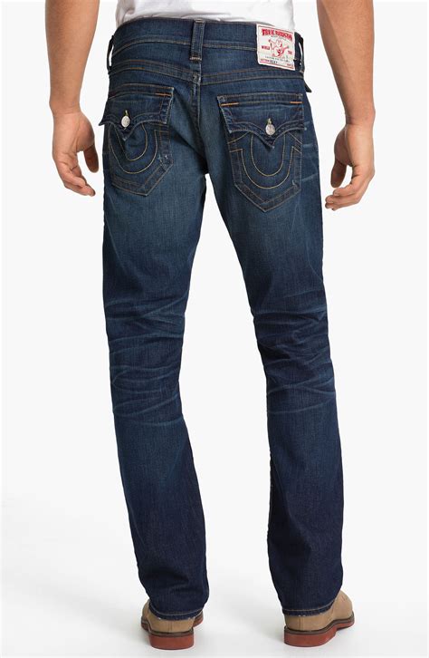 True Religion Brand Jeans Ricky Straight Leg Jeans Jackknife