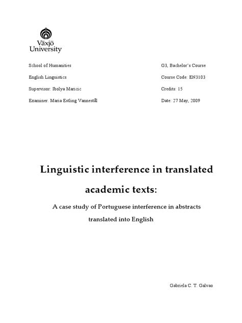 Fulltext01 Pdf Multilingualism Second Language