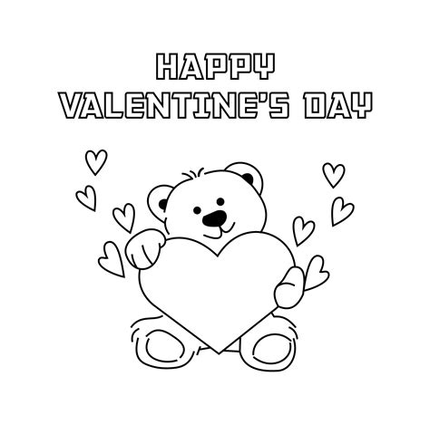 Valentines Day Coloring Pages