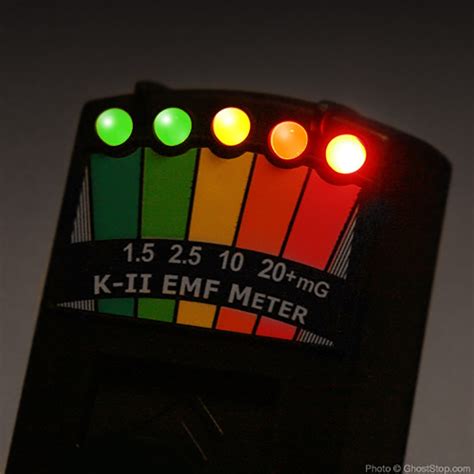 Ghoststop Ghost Hunting Equipment K Deluxe Emf Meter With On Off Switch