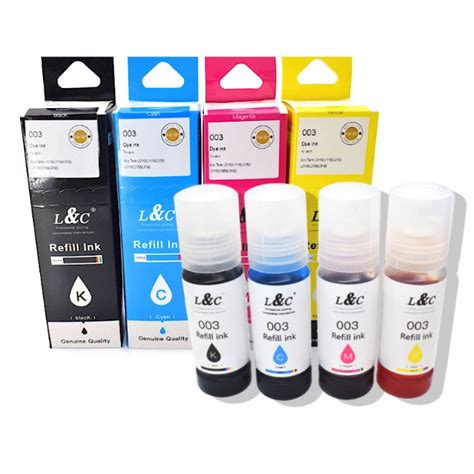 Premium Refill Ink 003 Black Ink Compatible With Epson Printer