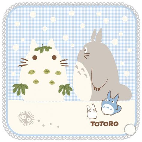 Studio Ghibli Hand Towel My Neighbor Totoro Snowma