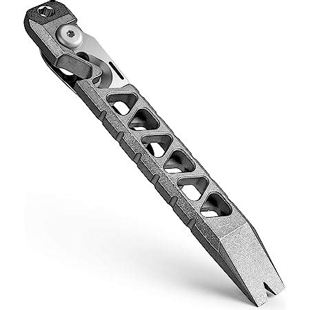 AXUYU Titanium EDC Pry Bar Outdoor Multi Functional EDC Tools Mini