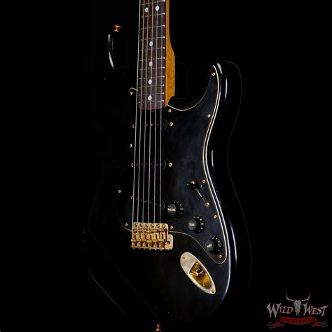 Fender Custom Shop Yuriy Shishkov Masterbuilt 60s Stratocaster Journeyman Relic Black With