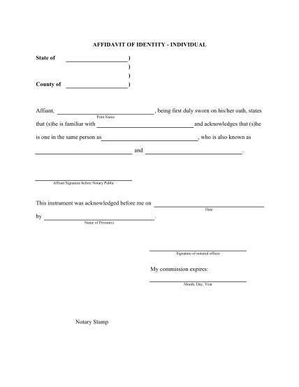 23 Identity Theft Affidavit Free To Edit Download And Print Cocodoc