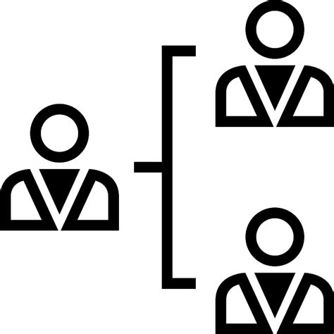 Hierarchical Structure Vector Svg Icon Svg Repo