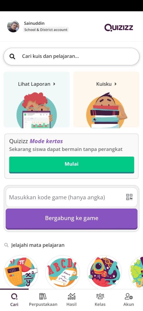 Fitur Baru Quizizz Mode Kertas Siswa Bermain Kuis Tanpa Perangkat