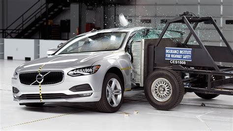 Volvo S Side Iihs Crash Test Youtube