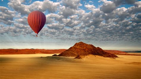 Aerial View At Dawn Of Sossusvlei Area Namib Naukluft National Park