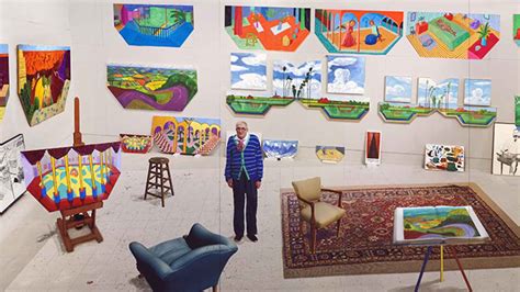 David Hockney El Arte En Una Eterna Primavera