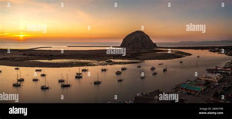 Morro Bay Aerial Hi Res Stock Photography And Images Alamy