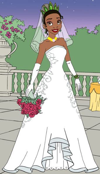 Tiana's Wedding Dress 2 by Glittertiara on DeviantArt