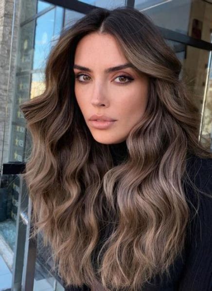 Ash Brown Hair Color For Brunettes Mushroom Brown Gray Hair Color