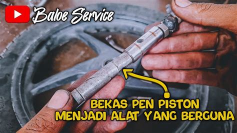 Tutorial Praktis Cara Mudah Melepas Bearing Roda Pada Motor Matic