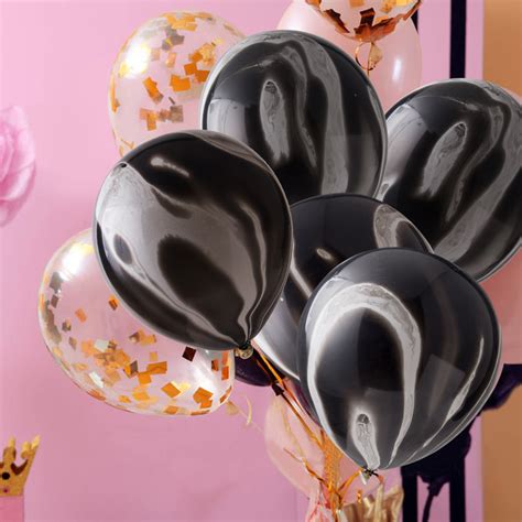 MioParty Marble Agate Latex Balloons 10 Inches Party Balloon