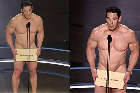 John Cena Shocks Fans With Naked Appearance At 2024 Oscars
