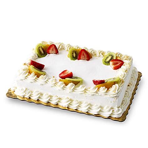 Fruit Topped Milk Infused 1 4 Sheet Cake Publix Super Markets