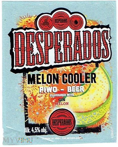 Desperados Melon Cooler W Piwo Mania Etykiety Piwne W Myvimu