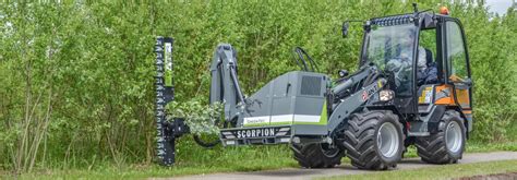 Astscheren Und Asts Gen F R Traktor Lader Und Bagger Greentec