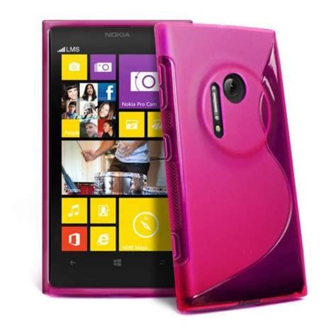 Coque gel S Line Nokia Lumia 1020 ROSE Cdiscount Téléphonie