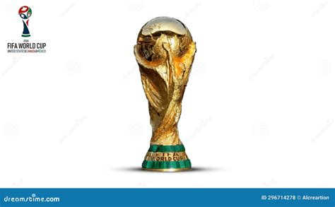 Fifa World Cup 2026 Official Logo with Trophy Editorial Stock Photo