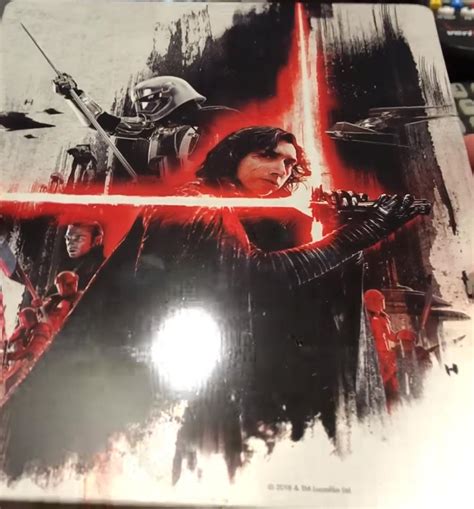 Star Wars The Last Jedi K And Blu Ray Steelbooks Best Buy