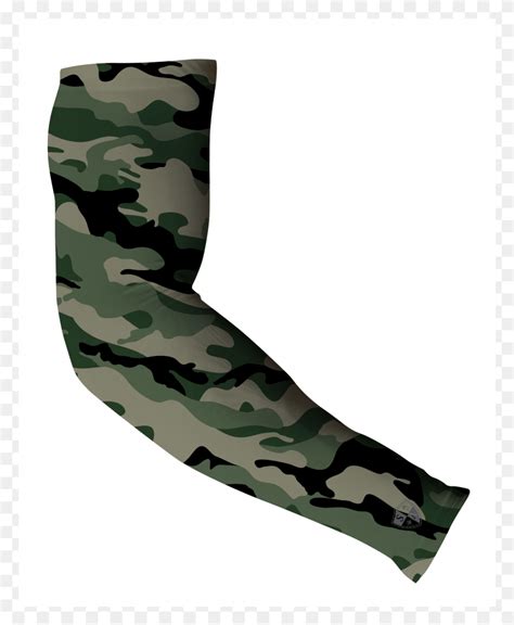 Sa A50046 Arm Sleeve Green Military Camo Army Military Uniform Camouflage Sock Hd Png